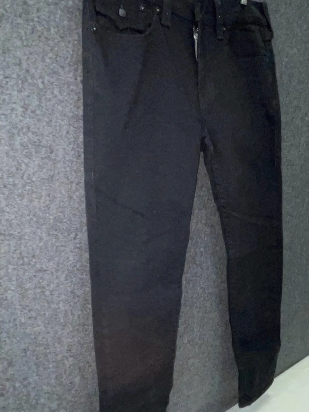 True Religion Rocco Relaxed Flap Skinny Jeans